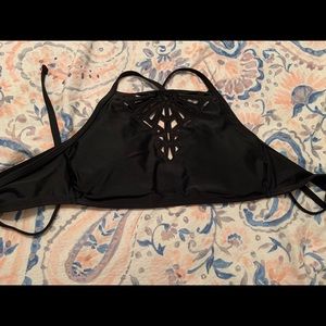 Black Swim Suit Top